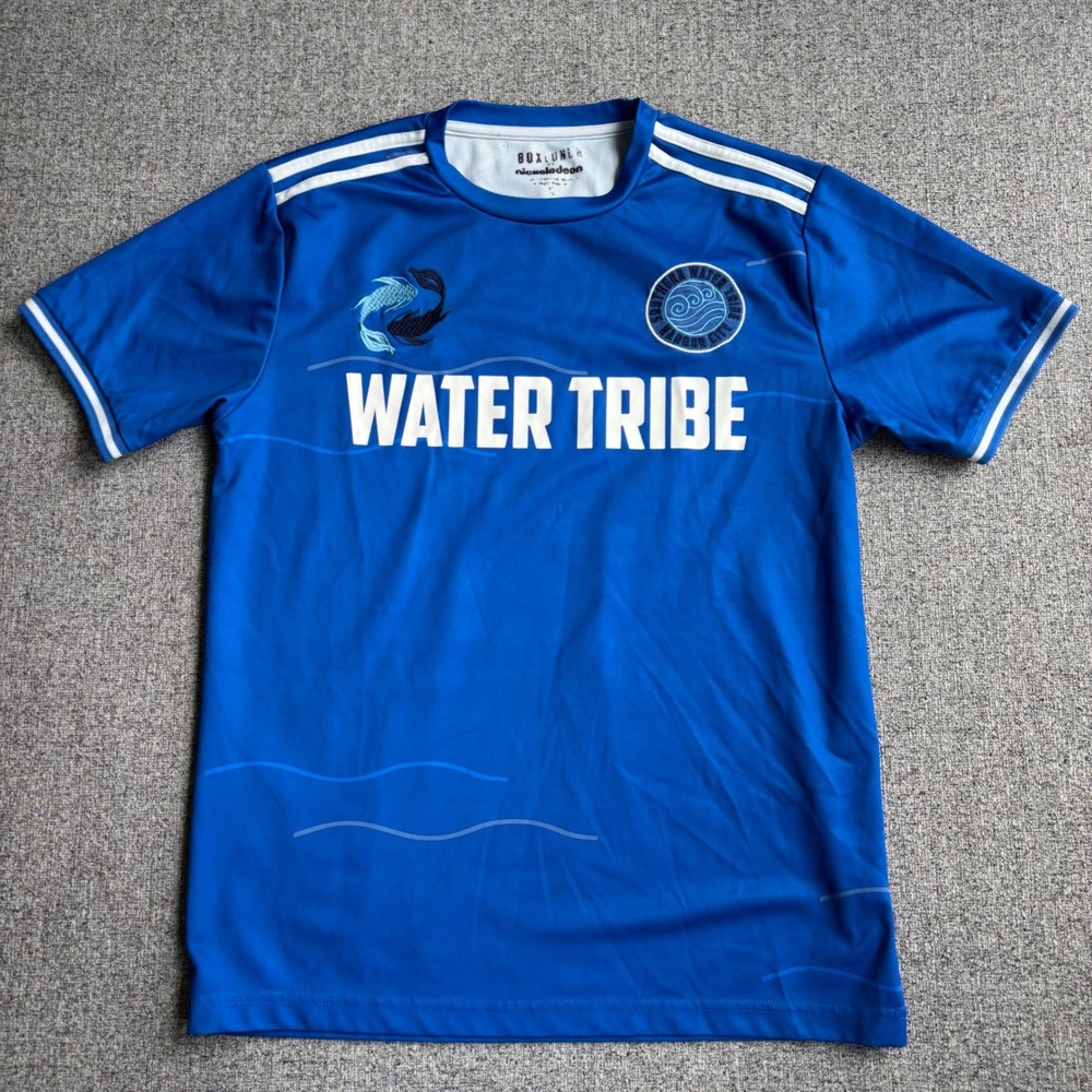 Avatar Water Tribe Katara Jersey Mens L Blue 7 Soccer Nickelodeon